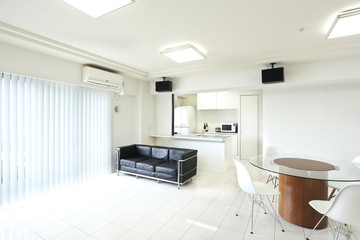 マンション、住宅のリビングルーム
