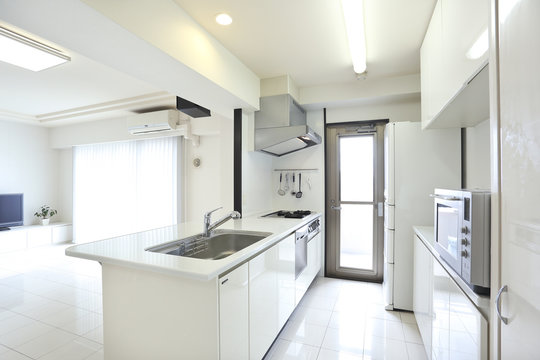 マンション、住宅のキッチン