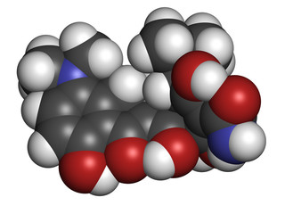 Minocycline antibiotic drug (tetracycline class)
