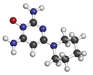Minoxidil male pattern baldness (androgenic alopecia) drug