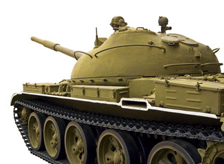 Fototapeta na wymiar Old military tank