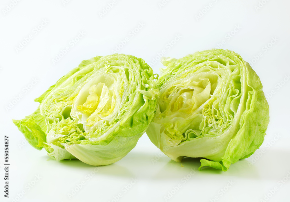 Sticker iceberg lettuce