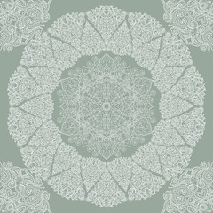 Beautiful seamless lace pattern - 55054831
