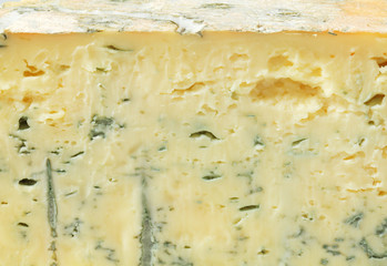Detail of blue cheese