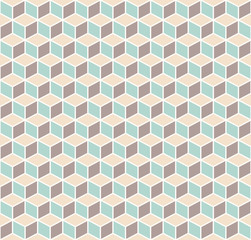 Abstract Isometric Shape Pattern Background