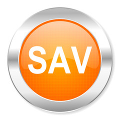 Fototapeta premium sav icon