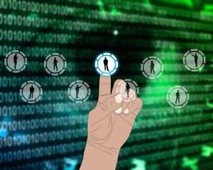 The interface of the people