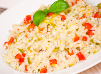 rice with vegetables