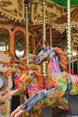 carousel merry-go-round horses ride horse ride funfair 