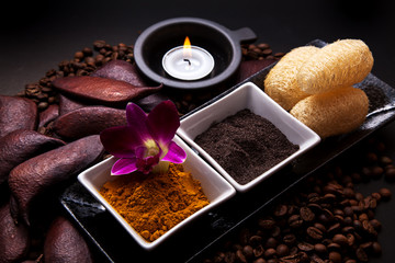 Coffee and Turmeric Scrub