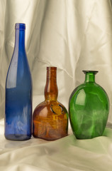 Bottle on a light background