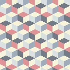 abstract retro geometric pattern