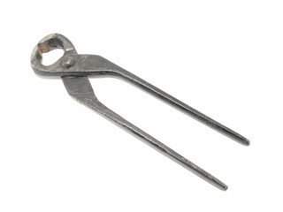 pliers on a white background
