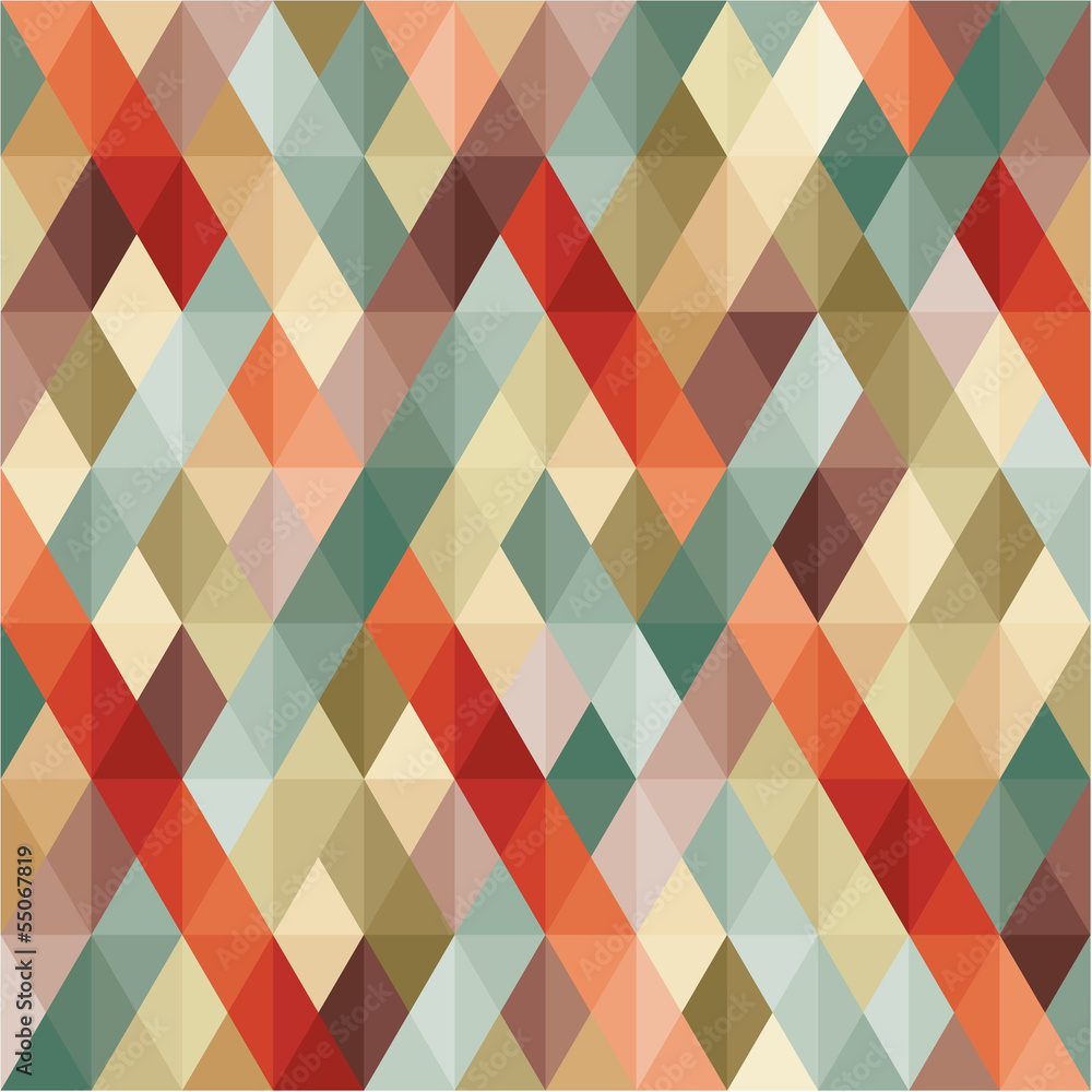 Poster abstract background - geometric pattern