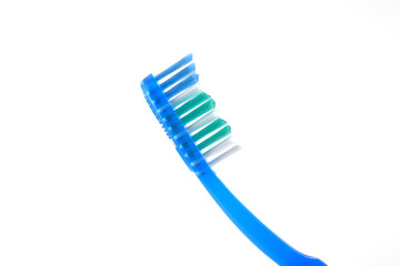 Tooth-brush over white