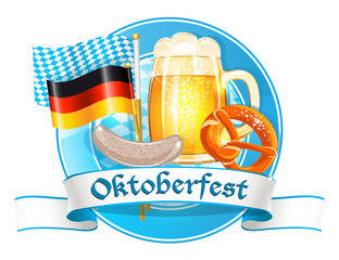 Oktoberfest celebration card