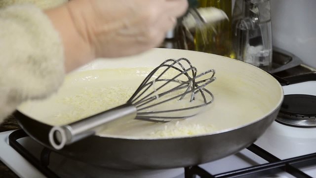 Adding Cheese To Sauce Mornay