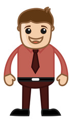Happy Businessman Vector