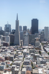 City view from Coit Tower