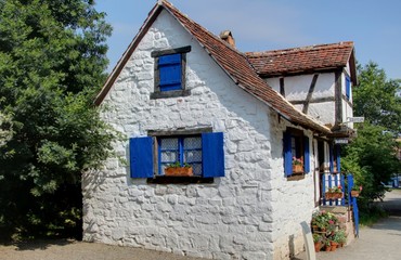 maisons alsaciennes traditionnelles