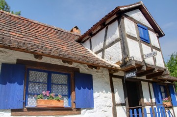 maisons alsaciennes traditionnelles