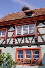maisons alsaciennes traditionnelles
