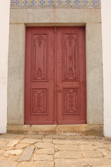 Fototapeta na wymiar Old door, Castelo de Vide, Portugal