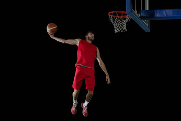basketball player in action
