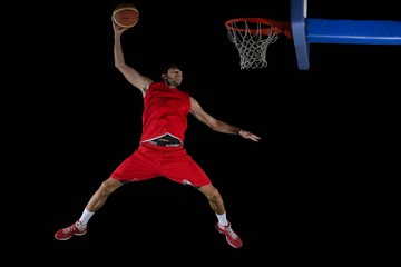 basketball player in action