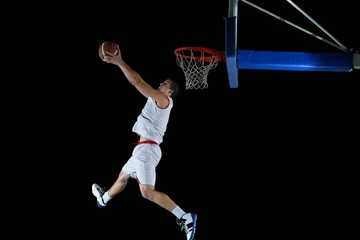 basketball player in action