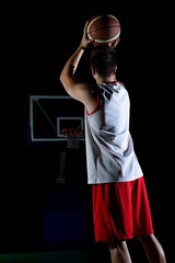 basketball player in action