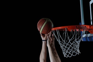 basketball player in action