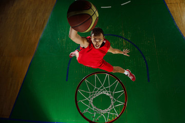 basketball player in action