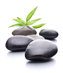 Obraz na płótnie Canvas Zen kamienie. Kamień spa i koncepcja opieki zdrowotnej.