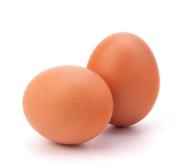 two eggs