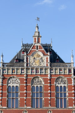 Amsterdam Central Station Architectural Details