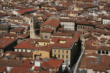 Fototapeta na wymiar Toits de Florence (Italie)