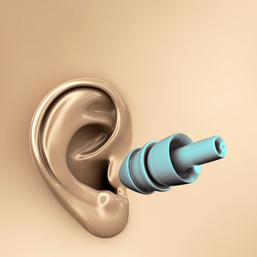 Gehörschutz - 3D Render