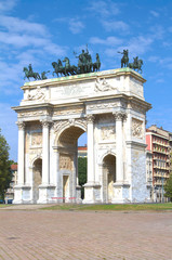 Simplon gate, Milan