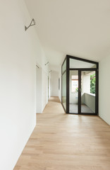 Interior new house, view modern room