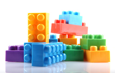 plastic building blocks