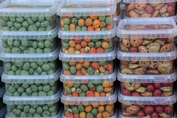 Snacks at the market