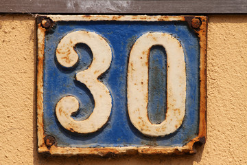 House number 30