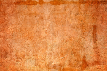 Orange Stucco Wall