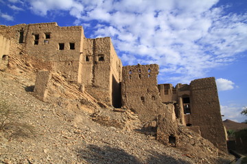 Naklejka premium abandoned Village Birkat Al-Mawz