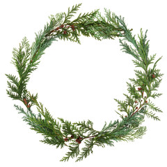 Cedar Leaf Wreath