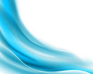 Vector Illustration of an Abstract Blue Background