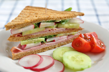 Vollkorn Sandwich