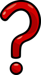 question mark clip art cartoon illustration