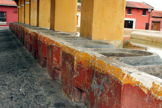 Lavaderos, Tanque La Uni&oacute;n, Antigua Guatemala